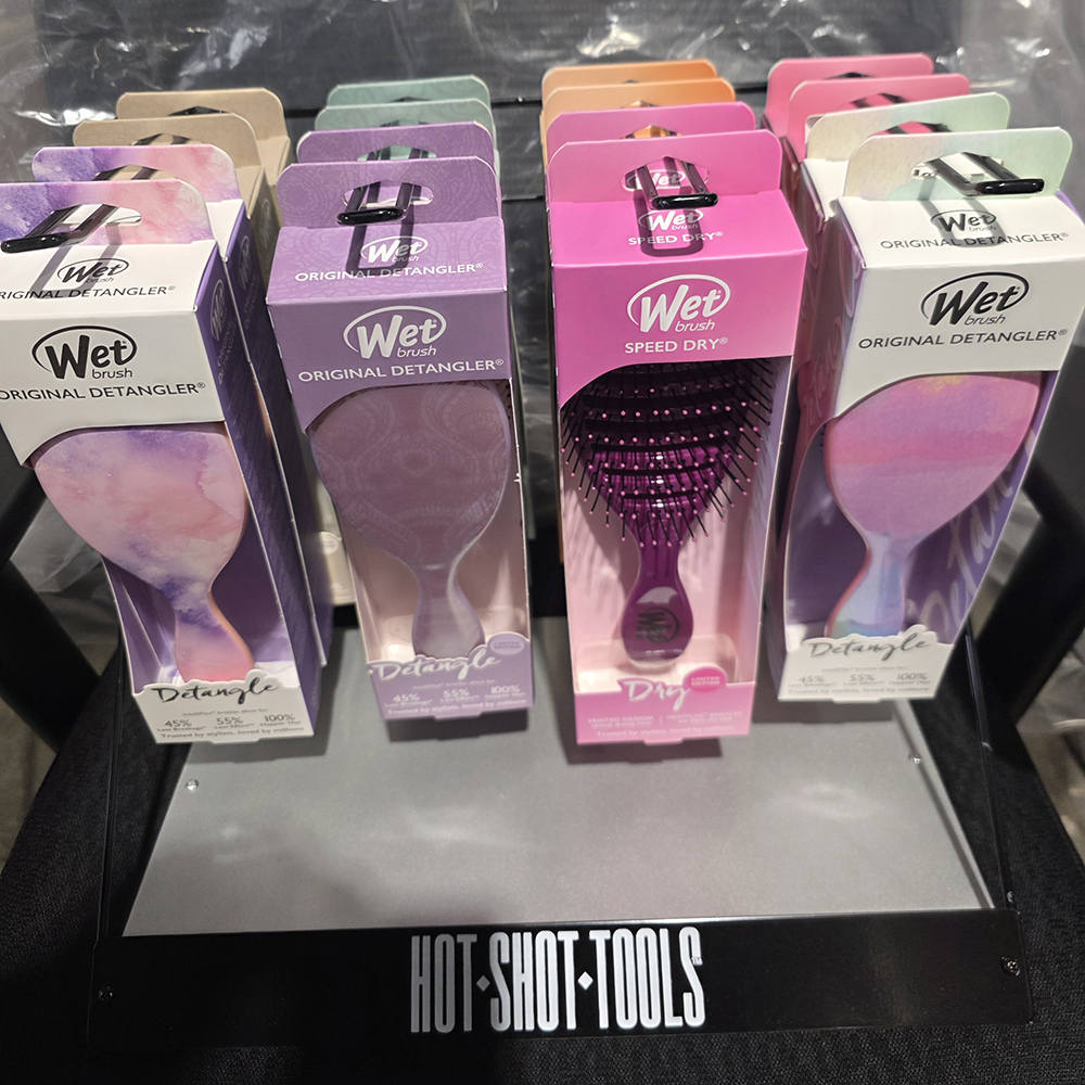 (image for) WET BRUSH MIX WITH COUNTER DISPLAY - RANDOM SIZES, STYLES, AND COLORS